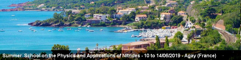 Banner Ganex 2019 summer school