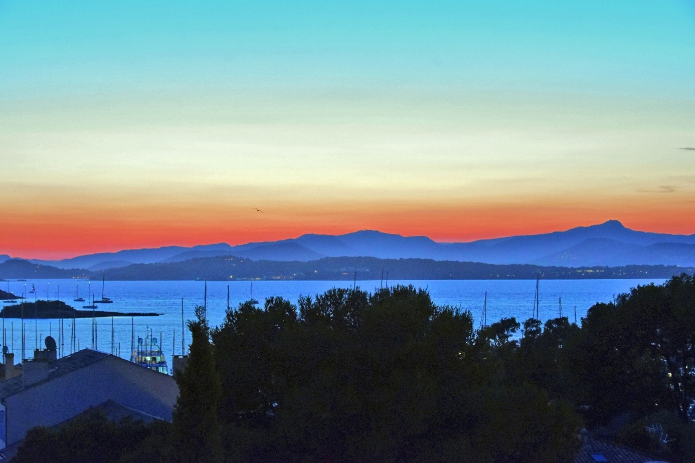 View of Agay bay